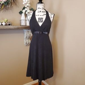 Beautiful glittered halter neck cocktail dress